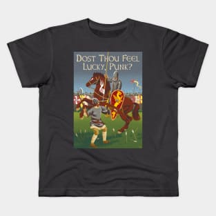 Dost Thou Feel Lucky, Punk? Kids T-Shirt